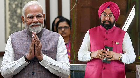 PM Modi and vikramjit singh sahney