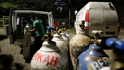 ambulance explodes 