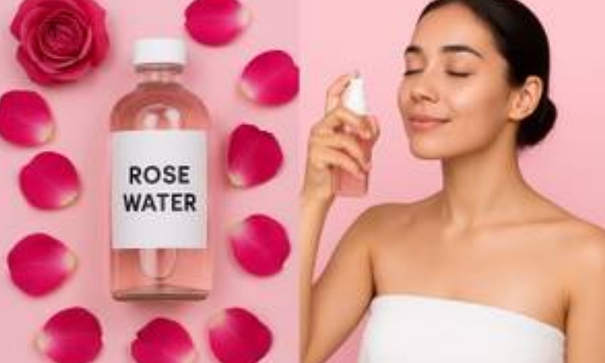 HOME REMEDY ROSE WATER
