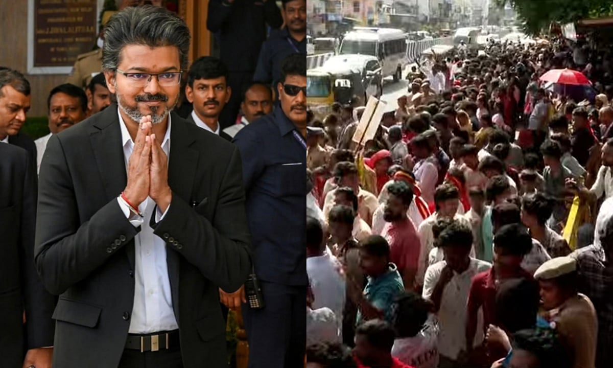 LIVE | சற்று நேரத்தில் விஜய் வருகை.. ஆரவாரத்துடன் காத்திருக்கும் பெரம்பூர் தொகுதி மக்கள்!