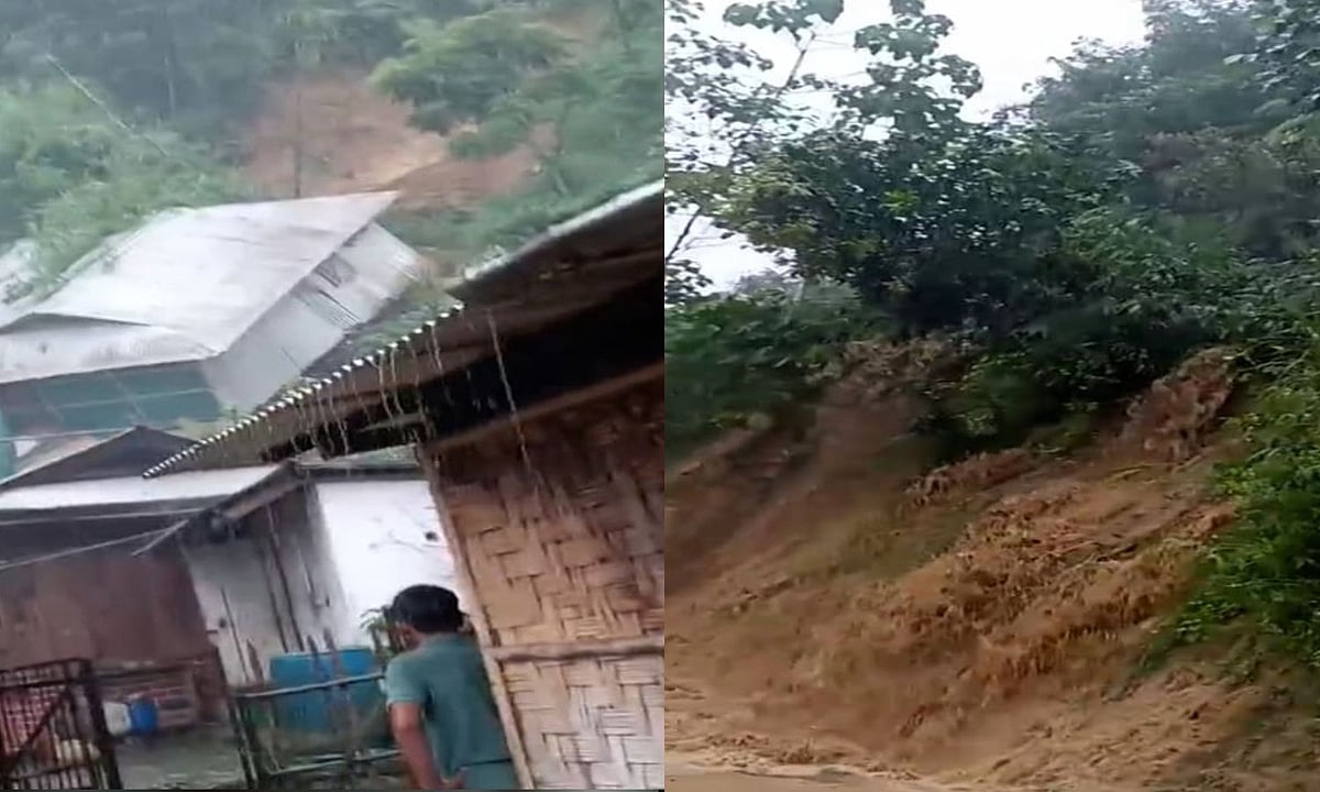 நாகாலாந்தில் கனமழையால் நிலச்சரிவு.. 8 பேர் உயிரிழப்பு