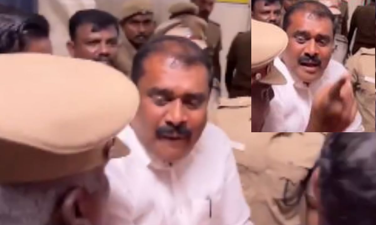 "துப்பாக்கி முனையில் மிரட்டுகிறார்கள்" - மார்க்கண்டேயன் கூச்சல்..