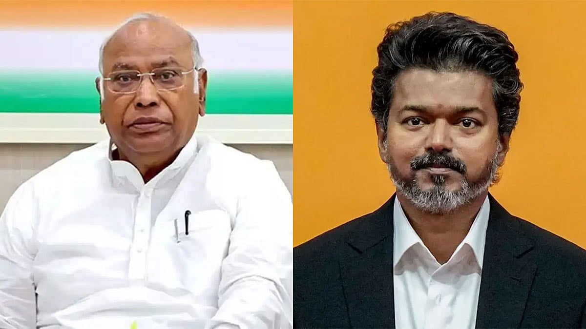 கார்கே பிறந்தநாள் - முதலமைச்சர் விஜய் வாழ்த்து