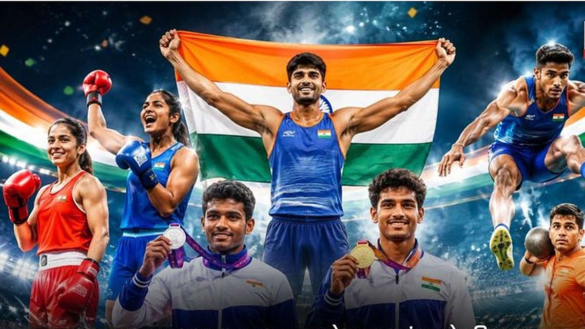 காமன்வெல்த் விளையாட்டு: டாப் 5 பட்டியலில் சட்டென முன்னேறிய இந்தியா