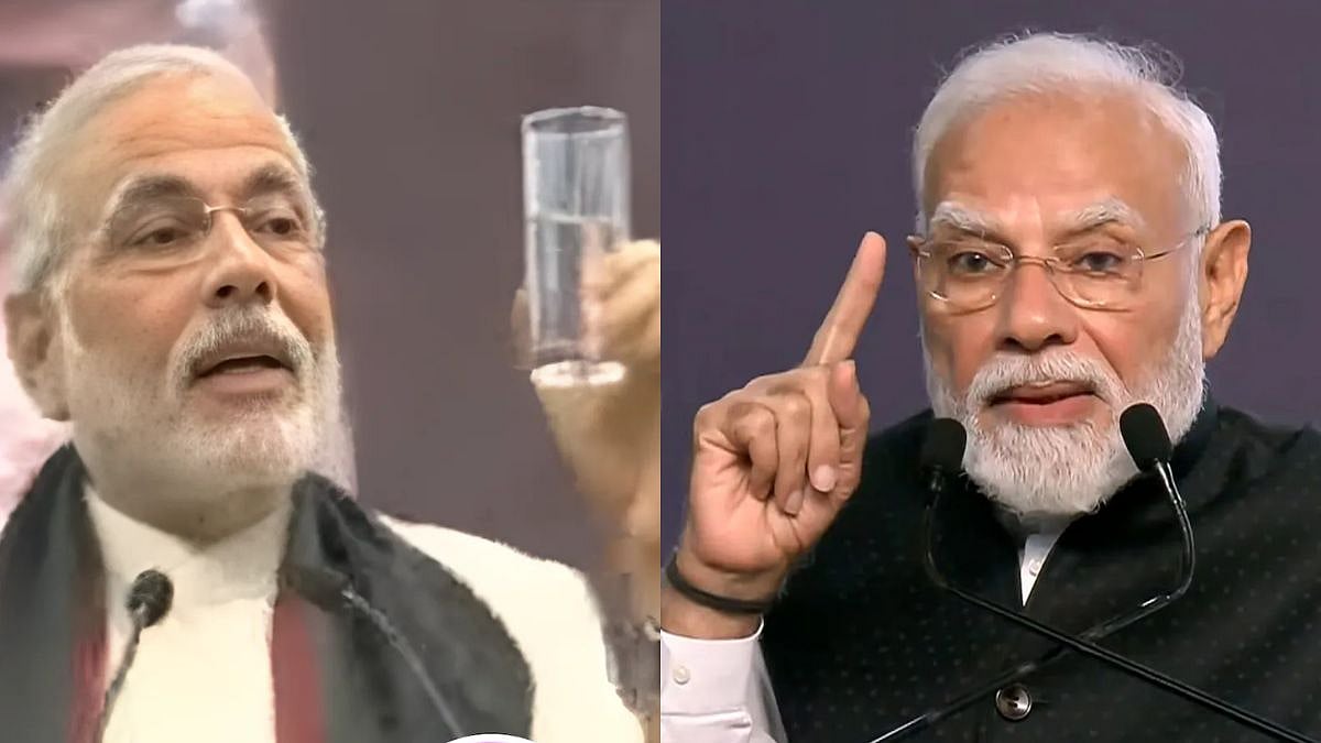 அவர்ளுக்கு பாதி கிளாஸ் என்றுமே காலியாக தான் தெரியும்.. GDP குறித்த விமர்சனங்களுக்கு பிரதமர் மோடி பதிலடி