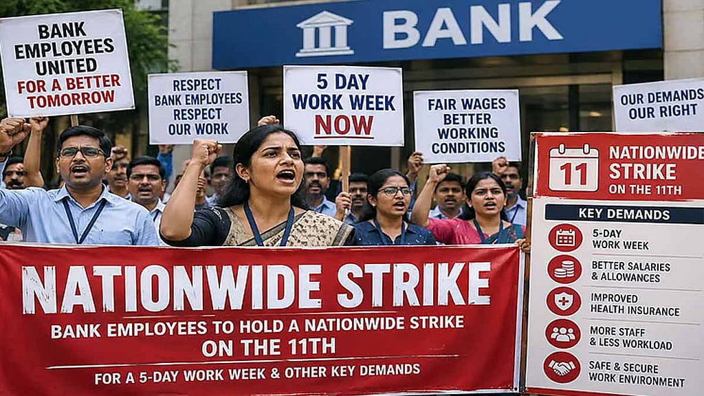 வங்கி வேலைநிறுத்தம் வாடிக்கையாளர் அவதி: நாடு முழுவதும் பணம், காசோலை ...