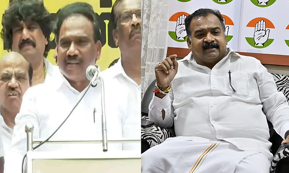 அரசியல் நாகரிகத்தைக் குழிதோண்டிப் புதைக்கும் பேச்சு..!- திமுக எம்பி ஆ.ராசாவுக்கு மாணிக்கம் தாகூர் கண்டனம்