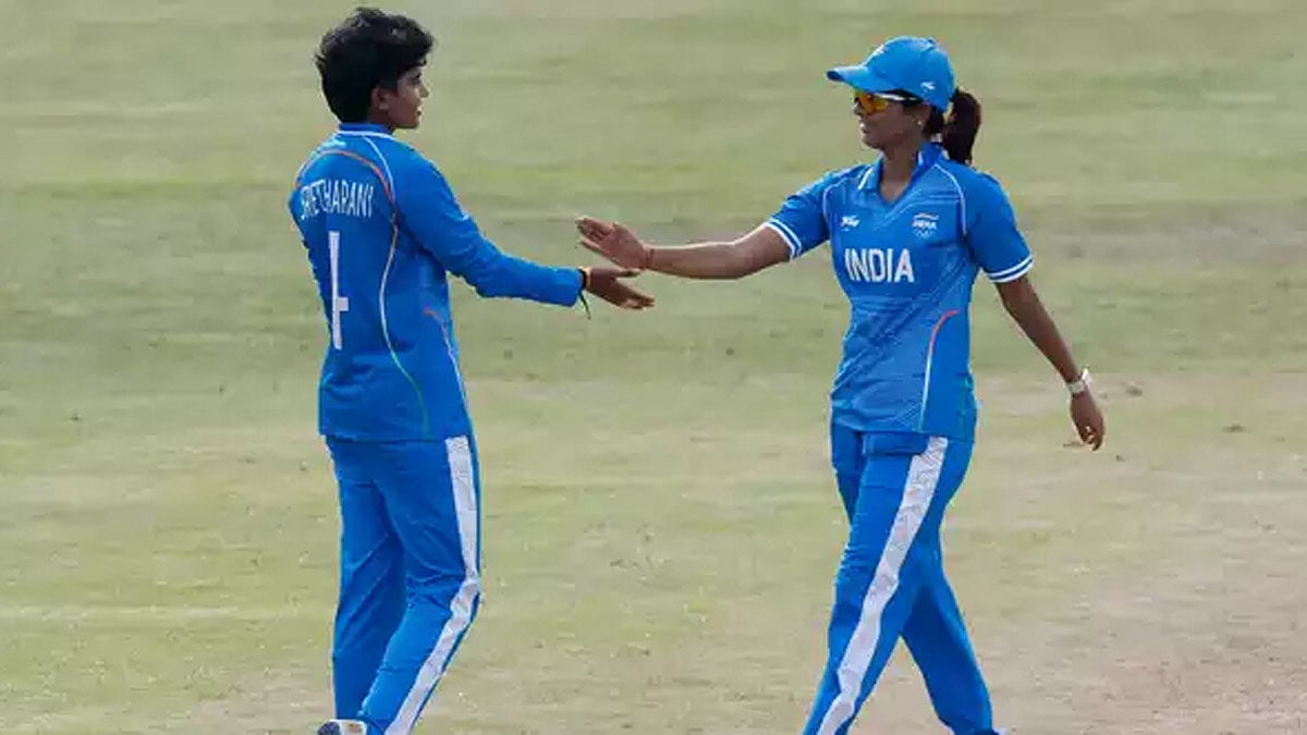 ஆசிய விளையாட்டு பெண்கள் கிரிக்கெட்: இந்தியா, இலங்கை அரையிறுதிக்கு முன்னேற்றம்