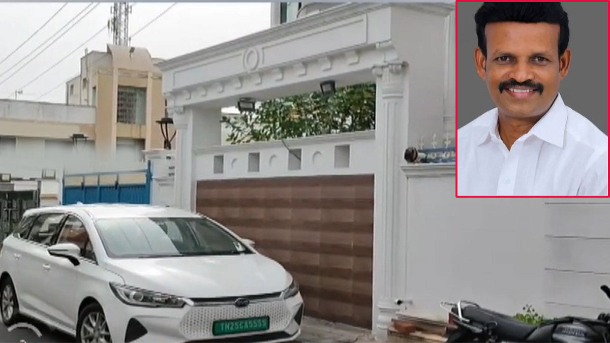திமுக எம்.பி. அண்ணாதுரை வீட்டில் லஞ்ச ஒழிப்புத்துறை சோதனை