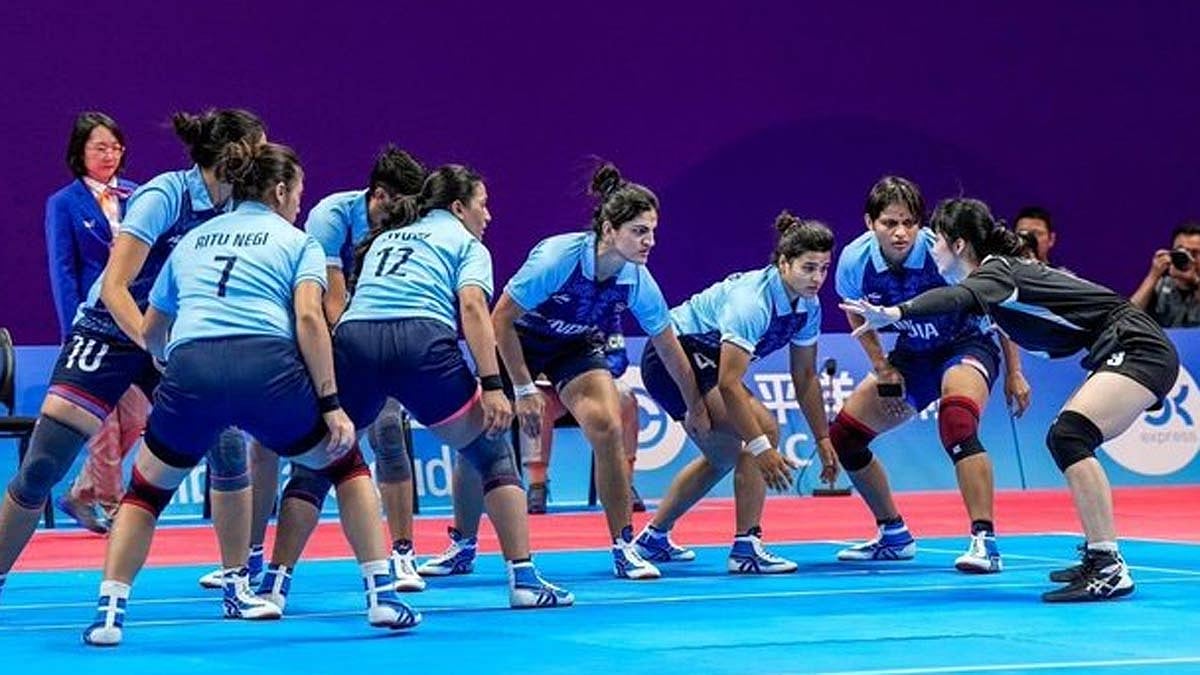 ஆசிய விளையாட்டு: பெண்கள் கபடியில் இறுதிப்போட்டிக்கு தகுதிபெற்றது இந்தியா