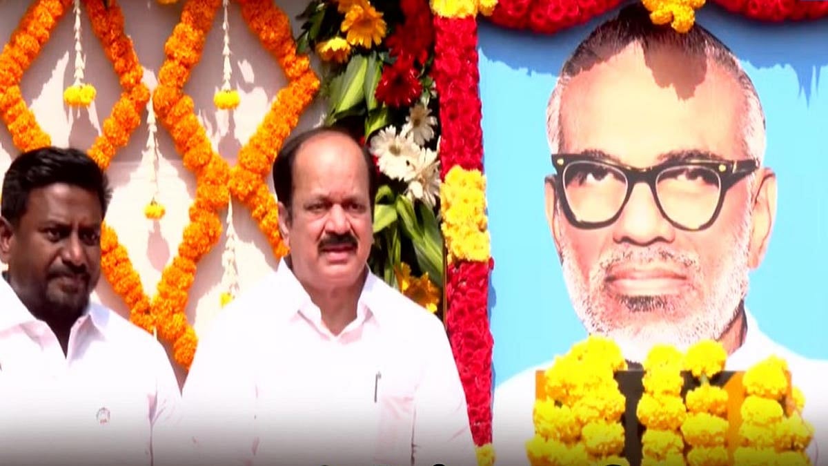 122-வது பிறந்த நாள்: சி.பா.ஆதித்தனாரின் சிலைக்கு சபாநாயகர், அமைச்சர்கள் மரியாதை