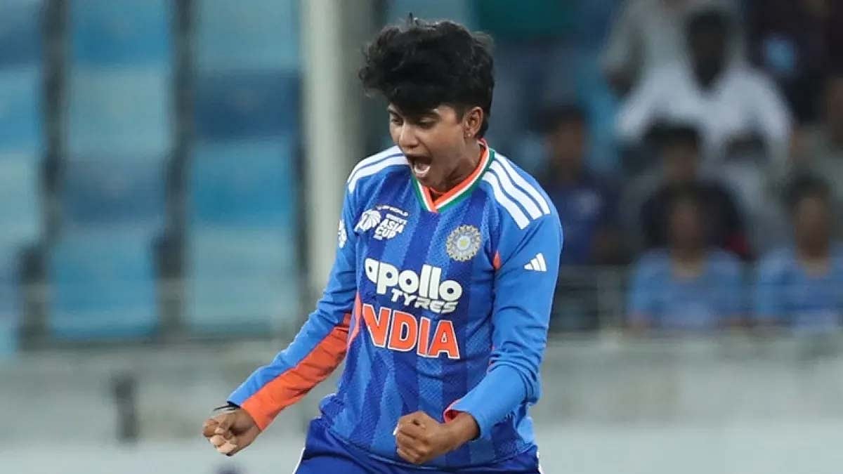 ஐ.சி.சி. தரவரிசை பட்டியலில் இதுவரையிலான சாதனையை முறியடித்த இந்திய கிரிக்கெட் வீராங்கனை ஸ்ரீ சரணி