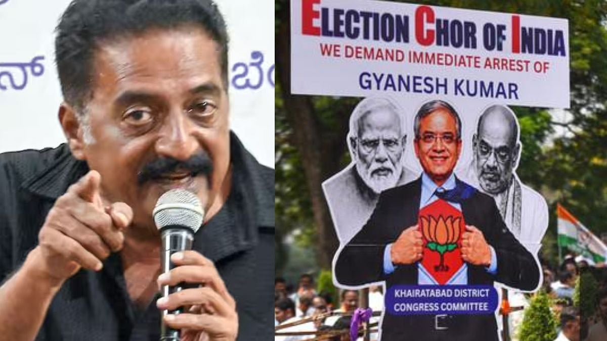 "மோடி, அமித் ஷா, ஞானேஷ் குமார் தான் நாட்டின் உண்மையான துரோகிகள்" - பிரகாஷ் ராஜ்