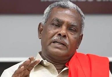 மு.க.ஸ்டாலின் தாராபுரம் வேட்பாளர் குறித்து சொல்லி இருப்பது கண்டனத்திற்குரியது - பெ.சண்முகம்