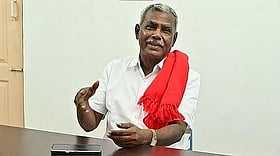 டெல்லி போராட்டத்தில் சண்முகம்!