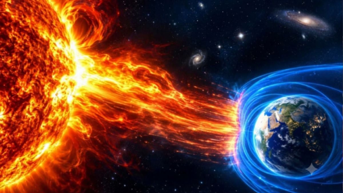 பூமியை தாக்கிய சூரிய புயல்.. ரேடியோ சிக்னல்கள் பாதிப்பு. Solar storm ...
