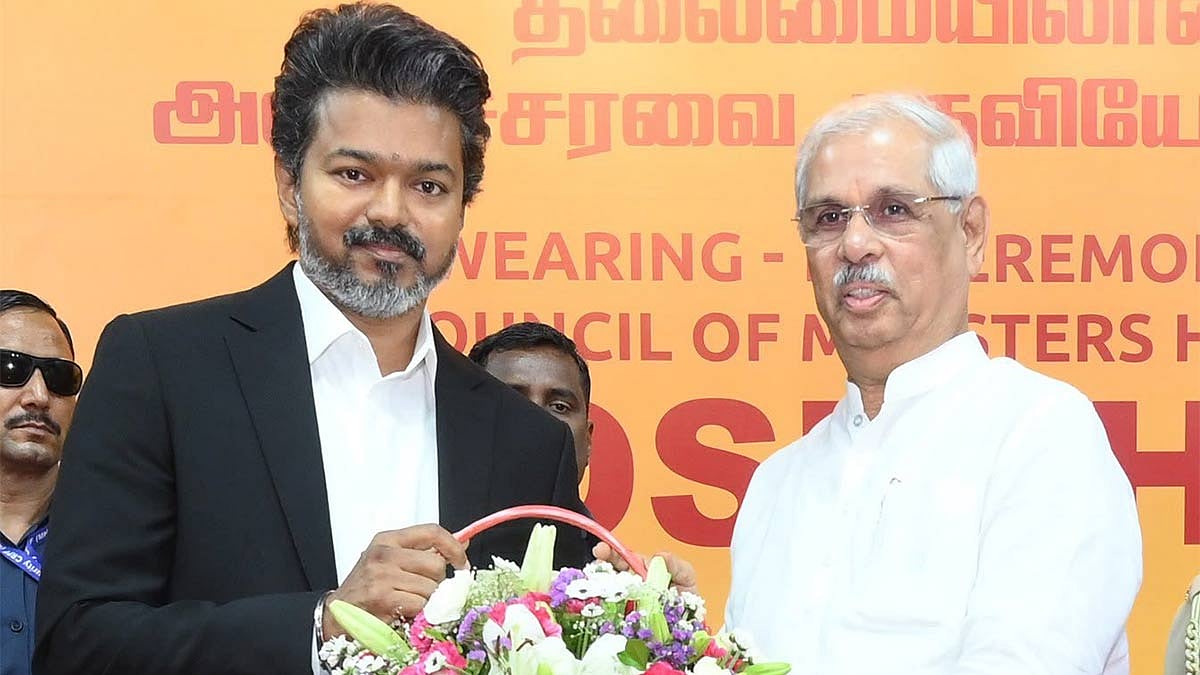 ஆளுநர் அர்லேகரை இன்று சந்திக்கிறார் முதலமைச்சர் விஜய்