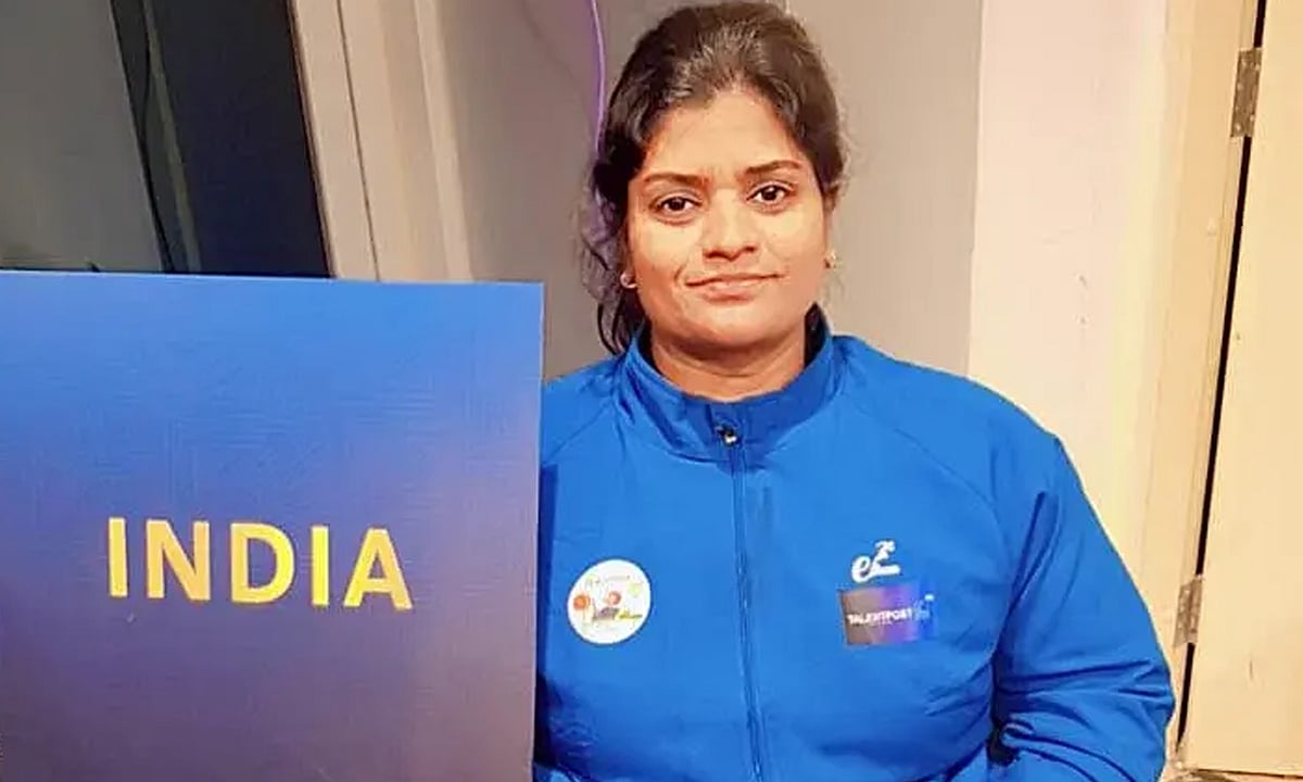 ஆசிய பாராலிம்பிக்: வெள்ளி பதக்கம் வென்றார் தமிழக வீராங்கனை கஸ்தூரி ராஜாமணி