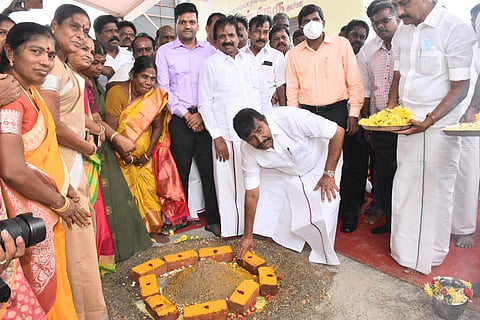 பஞ்சப்பூர் பஸ் நிலைய பணிகள் விரைவில் முடிவடையும்-அமைச்சர் கே.என்.நேரு உறுதி