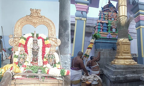 திருமழிசை ஜெகநாத பெருமாள் கோவிலில் ஆனி பிரம்மோற்சவ விழா இன்று தொடங்கியது