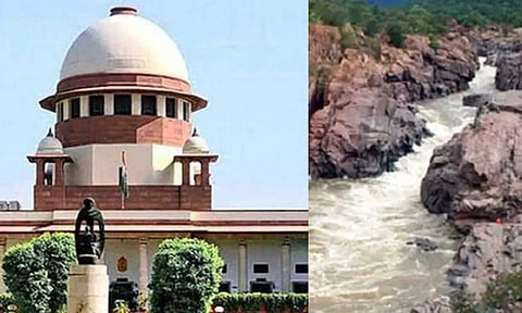 உச்சநீதிமன்றம்&nbsp; &nbsp; &nbsp; &nbsp;மேகதாது பகுதி