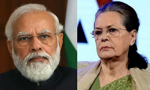நரேந்திர மோடி&nbsp; &nbsp;சோனியா காந்தி
