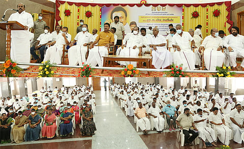 திருவண்ணாமலை தெற்கு, வடக்கு மாவட்ட தி.மு.க. செயற்குழு கூட்டம்