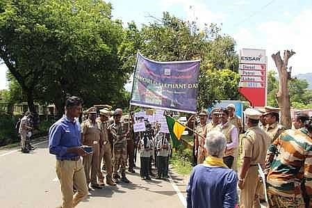 தெப்பக்காடு யானைகள் முகாமில்  உலக யானைகள் தினம் கொண்டாட்டம்
