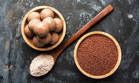 கால்சியம் நிறைந்த கேழ்வரகு லட்டு
