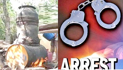 சாராயம் விற்ற 5 பேர் கைது