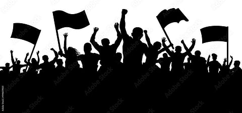 இந்திய கம்யூனிஸ்டு கட்சியினர் ஆர்ப்பாட்டம்