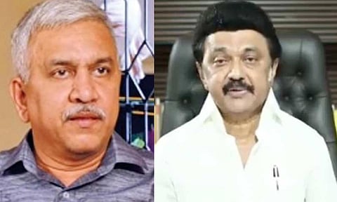 திருப்பதி நாராயணன்,மு.க.ஸ்டாலின்
