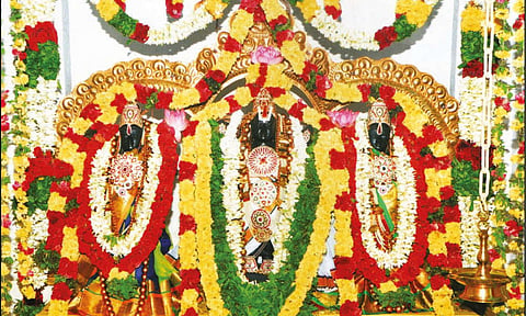 ஆனைமலை அருகே பெருமாள் கோவிலில் சிறப்பு சிறப்பு வழிபாடு