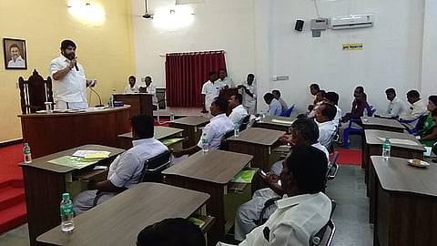 மணமேல்குடி ஊராட்சி ஒன்றிய சாதாரண  கூட்டத்தில் 9 தீர்மானங்கள் நிறைவேற்றம்