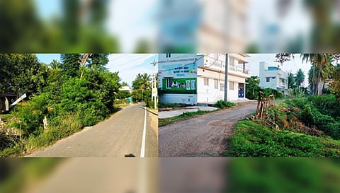 வாழப்பாடி நார்மில் சாலை ஓரம், கேட்டுக்காரர் தோட்டத்திலுள்ள தடுப்புச்சுவர் இல்லாத திறந்தவெளி கிணறுகள்.