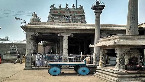 சேலம்  சுகவனேஸ்வரர் கோவிலில்  தங்க தேரோட்டம் விரைவில் நடைபெறுகிறது