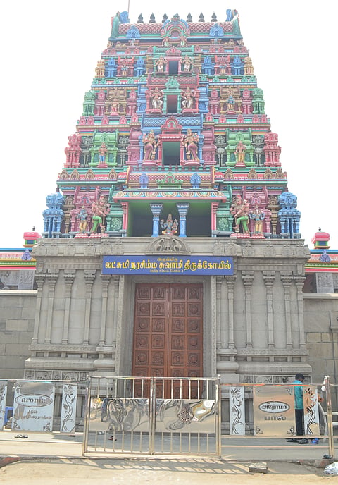 கோவையில் இன்று  கோவில் நடை அடைப்பு