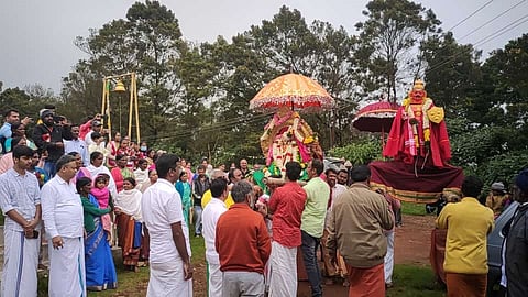கோத்தகிரி சக்தி மலை முருகன் கோவிலில் சூரசம்ஹார விழா