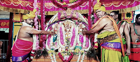 மருதமலை முருகன் கோவிலில் இன்று திருக்கல்யாண நிகழ்ச்சி