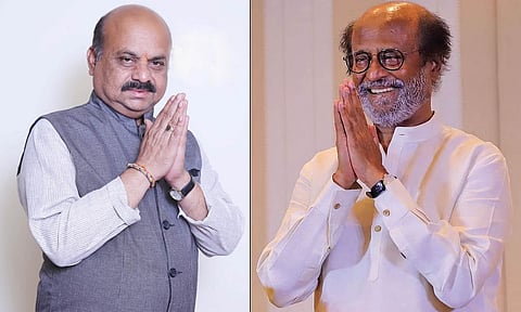 பசவராஜ் பொம்மை - ரஜினிகாந்த்