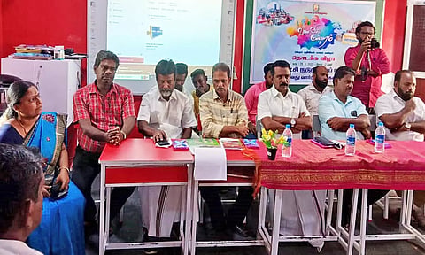 வானவில் மன்றம் தொடக்க விழாவில் கலந்து கொண்டவர்கள்.&nbsp;