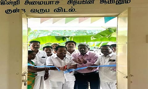 அங்கன்வாடி கட்டிடம், நூலகம் திறப்பு