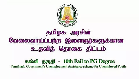 வேலை வாய்ப்பற்றோருக்கு உதவித் தொகை