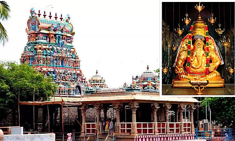 புத்தாண்டு தரிசனத்திற்காக பிள்ளையார்பட்டி கற்பக விநாயகர் கோவிலில் சிறப்பு ஏற்பாடுகள்