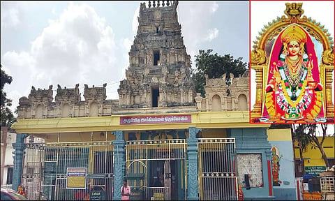 முப்பந்தல் (கிழக்கு) இசக்கியம்மன் கோவில்.