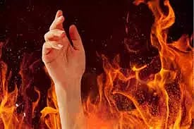 கவுண்டம்பாளையத்தில் டிபன் கடையில் பயங்கர தீ விபத்து
