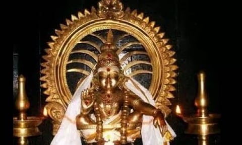 பொங்கலூர் அய்யப்பன் கோவிலில் மகர விளக்கு பூஜை
