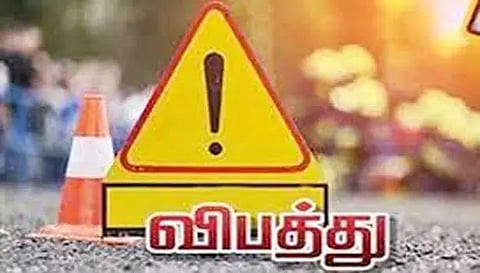 கார் மோதி பிளஸ்-2 மாணவன் பலி