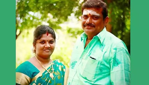 தற்கொலை செய்து கொண்ட தீபா-திருப்பதி.

