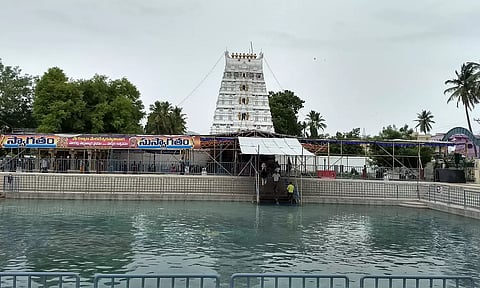 சீனிவாசமங்காபுரம் கல்யாண வெங்கடேஸ்வரர் கோவிலில் அங்குரார்ப்பணம்